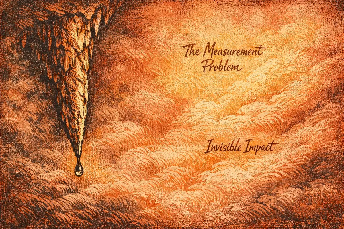 Organizational leader reviewing AI-powered coaching dashboard