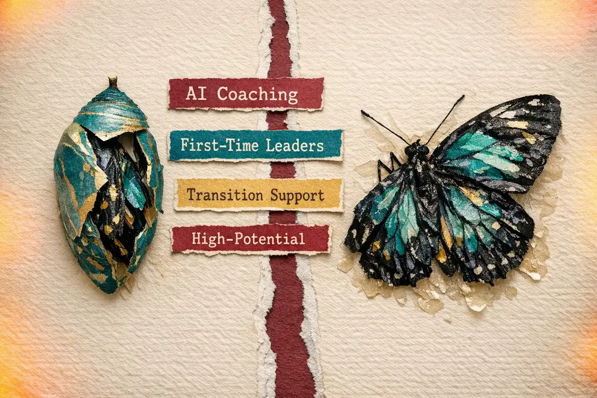 AI coaching scenario for new leaders
