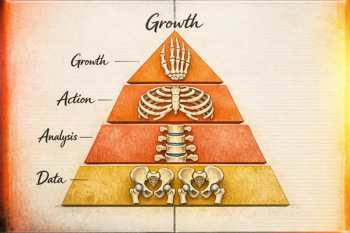 AI analyzing skills data across multiple sources