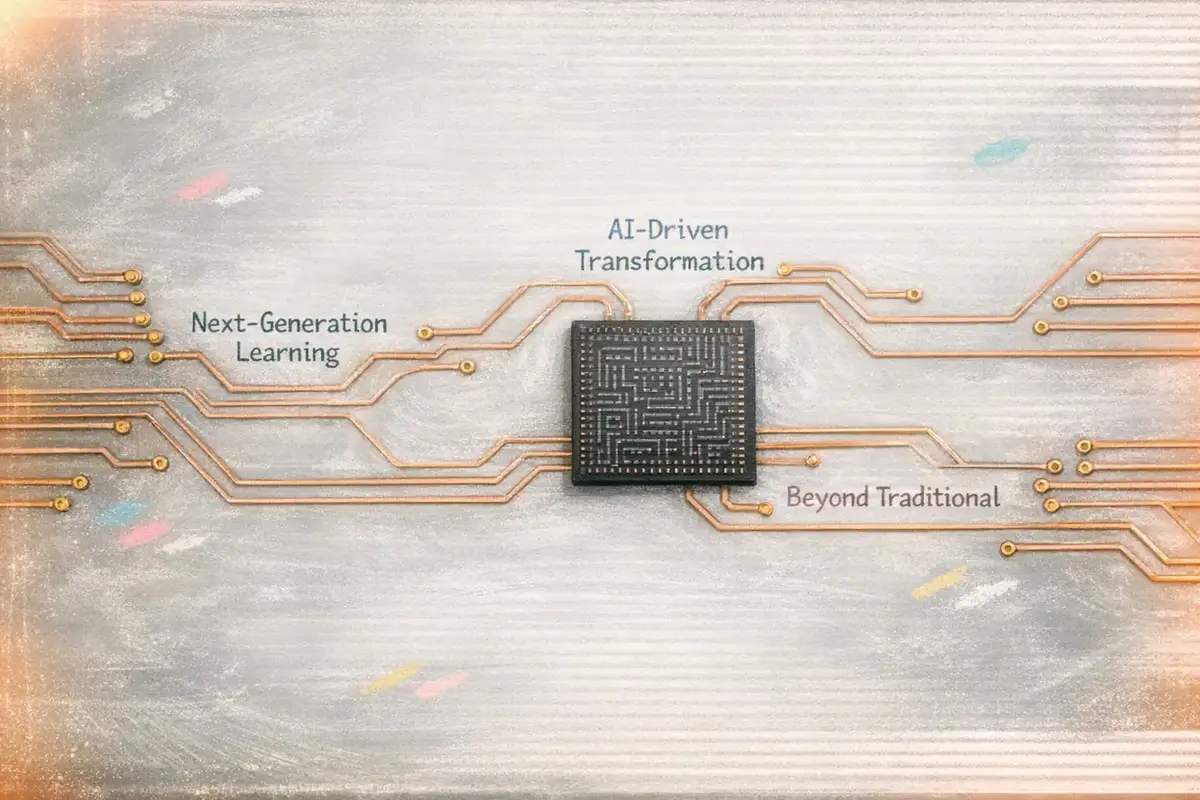 AI-powered adaptive learning dashboard interface