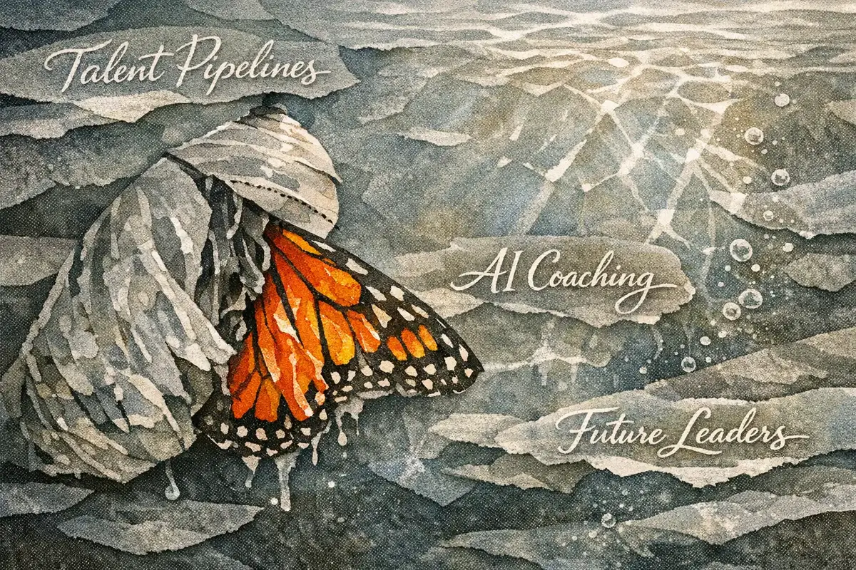 AI coaching supporting talent development and succession planning