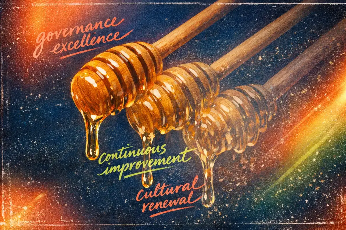 Board assessment and governance agility visual