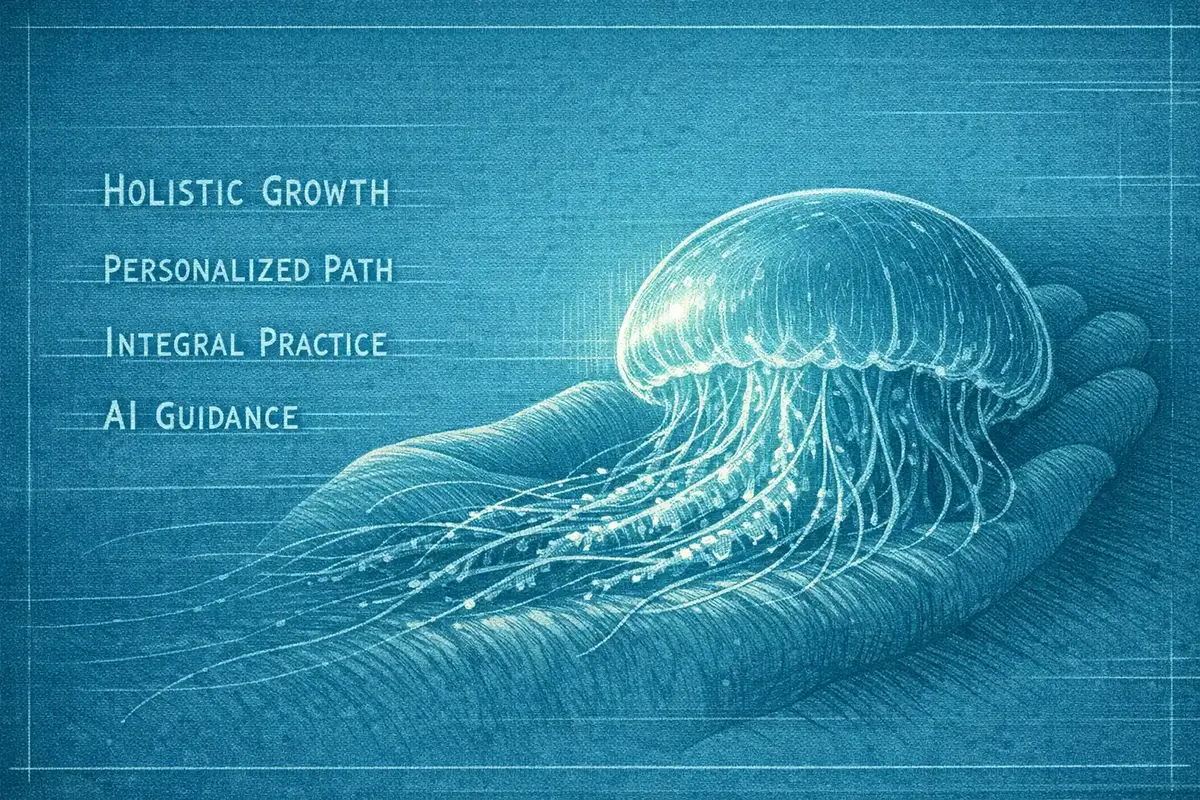 Diagram illustrating the four core ILP modules: Body, Mind, Spirit, Shadow, and their interconnections