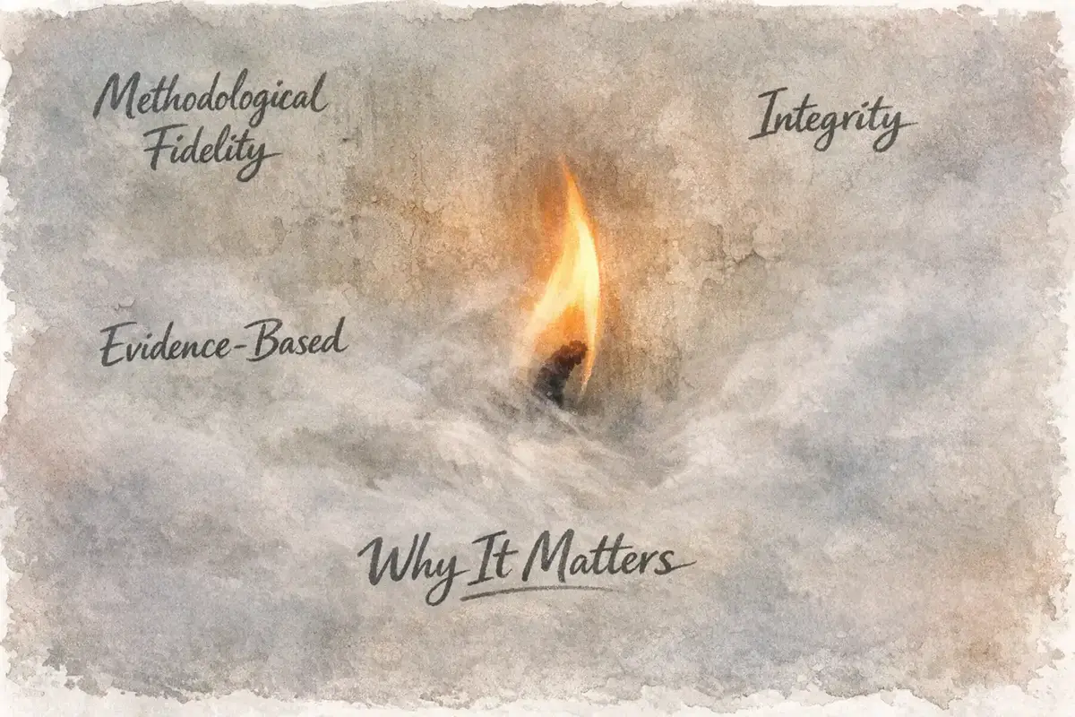 Diagram illustrating the AI coaching validation loop