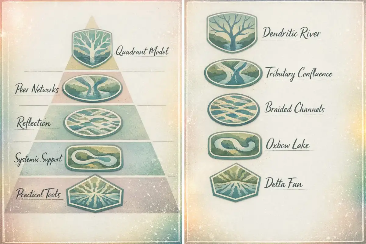 Peer support and CEO well-being visual