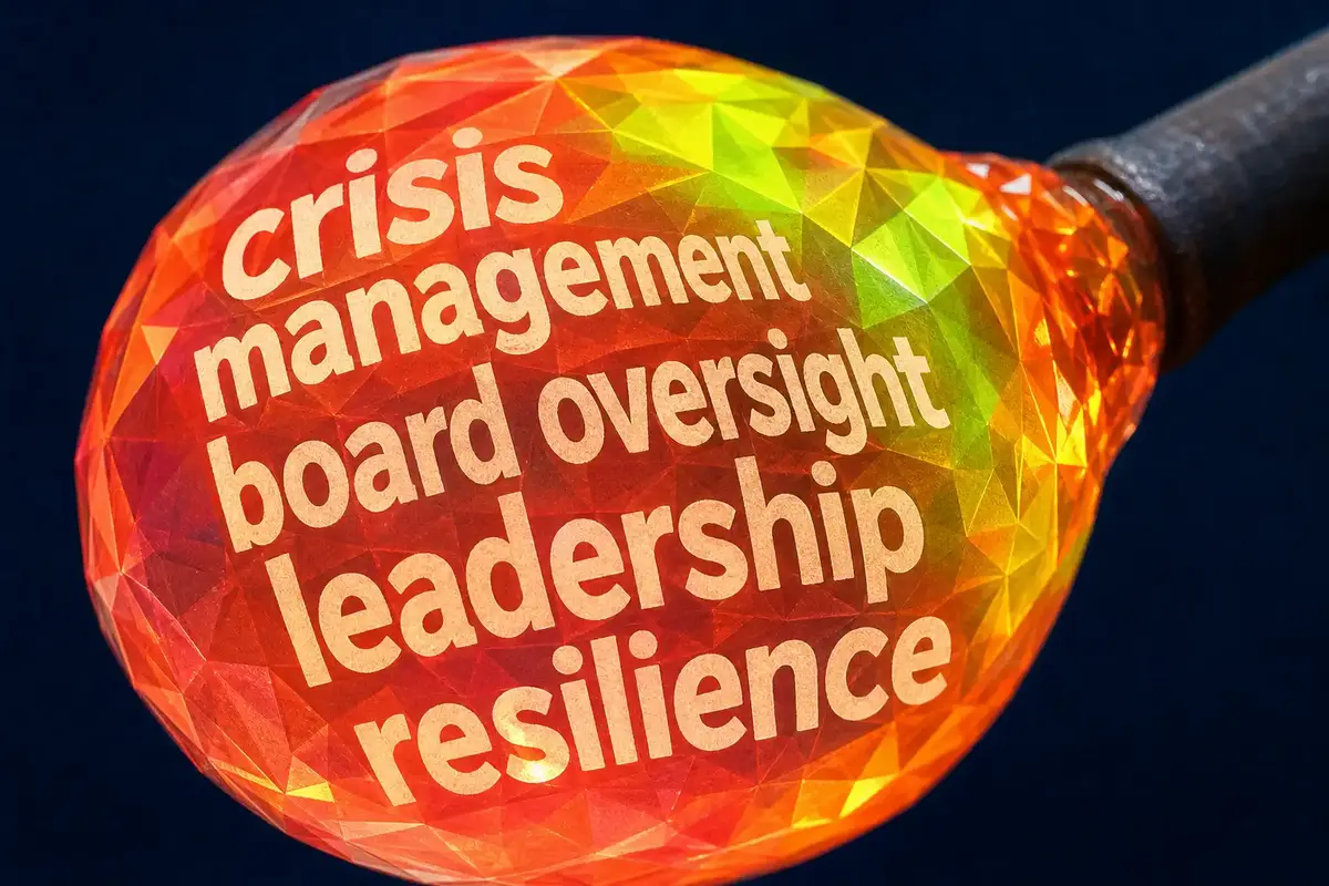 Why the Board’s Real Crisis Job Is Decision Quality, Not Control